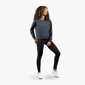 Tesla Chill Crew Sweater Black medium Women's